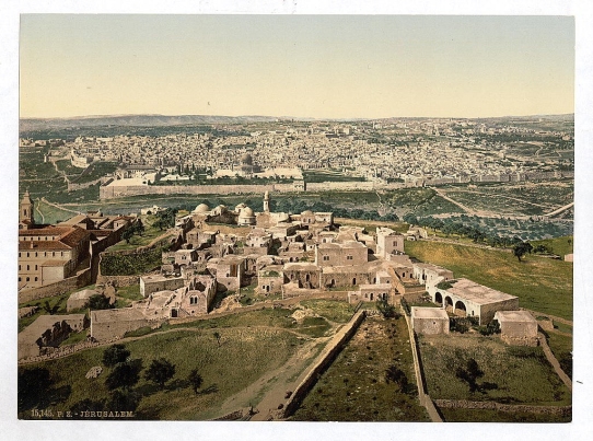 Jerozolima, Palestyna 1900