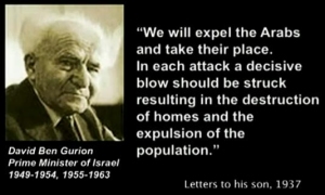 Genocidal Ben Gurion
