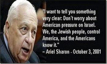 Sharon: los judíos controlan EE.UU.