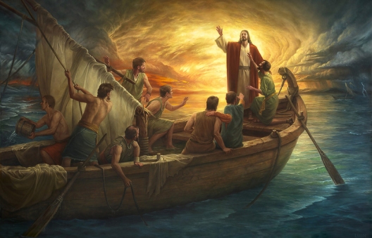 Jesus - disciples boat