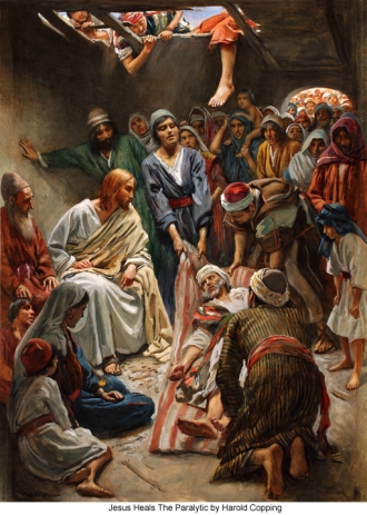 Jesus heals the Paralytic