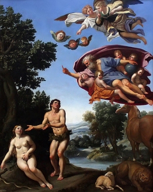 Adam, Eve, and God