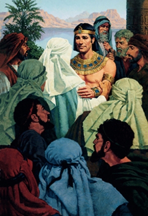 Joseph pardons his brothers